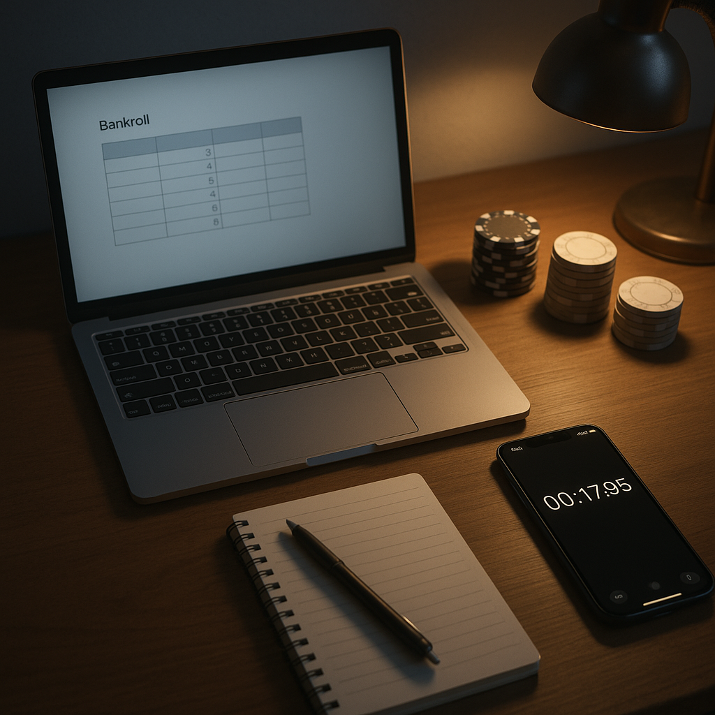 Spilkontrol i praksis: budget, varians og tempo online